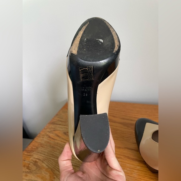 Miu Miu Patent Leather Block Heels Womens Size 39 - Picture 6 of 9